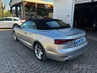 Usata Audi A5 Cabriolet S-Line 170 CV (125 kW) 2019 Grigio Cabrio