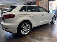 Usata Audi A3 Admired 116 CV (85 kW) 2018 Bianco Berlina