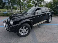 Usata Mitsubishi L200 Intense 136 CV (100 kW) 2006 Nero Pick-up