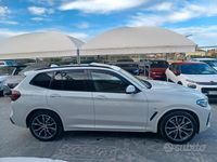 Usata BMW X3 M Sport 190 CV (139 kW) 2021 Bianco SUV