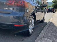 Usata VW Golf VI 140 CV (102 kW) 2009 Blu Utilitaria