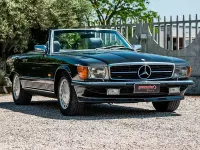 Usata Mercedes SL420 218 CV (160 kW) 1988 Grigio Cabrio