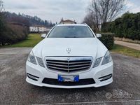 Usata Mercedes E220 Avantgarde 170 CV (125 kW) 2013 Bianco Station wagon