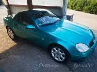 Usata Mercedes SLK230 193 CV (141 kW) 1998 Verde Cabrio