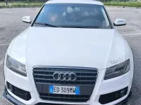 Usata Audi A5 S-Line 170 CV (125 kW) 2010 Bianco Coupé