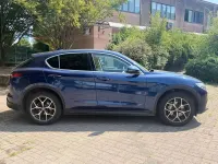 Usata Alfa Romeo Stelvio Business 210 CV (154 kW) 2018 Blu/azzurro SUV