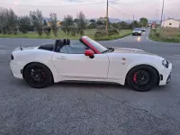 Usata Abarth 124 Spider 170 CV (125 kW) 2016 Bianco Cabrio