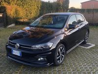 Usata VW Polo R-line 95 CV (69 kW) 2018 Nero Berlina