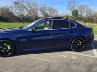 Usata Alfa Romeo Giulia Business 179 CV (131 kW) 2017 Blu/azzurro Berlina