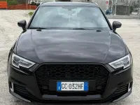 Usata Audi A3 S-Line 150 CV (110 kW) 2018 Nero Berlina