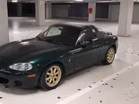 Usata Mazda MX5 110 CV (80 kW) 2001 Verde Cabrio