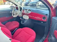 Usata Fiat 500 Pop 69 CV (50 kW) 2009 Rosso Cabrio