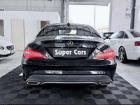 Usata Mercedes CLA200 AMG line 136 CV (100 kW) 2018 Nero Coupé