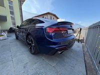 Usata Audi RS5 Ambiente 450 CV (330 kW) 2021 Blu/azzurro Coupé