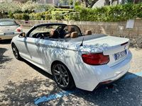 Usata BMW 220 M Sport 190 CV (139 kW) 2017 Bianco Cabrio