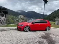 Usata VW Golf VII R 300 CV (220 kW) 2016 Rosso Berlina