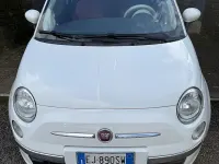 Usata Fiat 500C Lounge 69 CV (50 kW) 2011 Bianco Cabrio