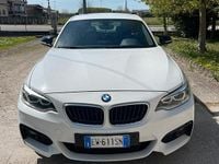 Usata BMW 218 M Sport 143 CV (105 kW) 2014 Bianco Coupé