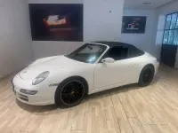 Usata Porsche 997 325 CV (239 kW) 2007 Bianco Cabrio
