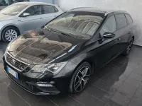 Usata Seat Leon ST FR 150 CV (110 kW) 2017 Nero Station wagon