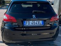 Usata Peugeot 308 Allure 120 CV (88 kW) 2015 Nero Berlina
