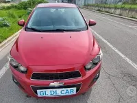 Usata Chevrolet Aveo 95 CV (69 kW) 2013 Rosso Berlina