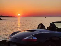 Usata Porsche 986 Boxster 204 CV (150 kW) 1997 Blu/azzurro Cabrio