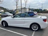 Usata BMW 218 Advantage 150 CV (110 kW) 2020 Bianco Cabrio