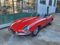 Occasion Jaguar E-Type 265 ch (194 kW) 1960 Rouge Cabriolet