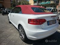 Usata Audi A3 Cabriolet S-Line 200 CV (147 kW) 2008 Bianco Cabrio
