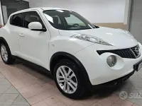 Usata Nissan Juke Tekna 110 CV (80 kW) 2011 Bianco SUV