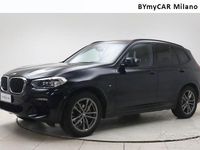 Usata BMW X3 M Sport 184 CV (135 kW) 2021 Nero SUV