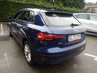 Usata Audi A3 Business 110 CV (80 kW) 2022 Blu/azzurro Berlina