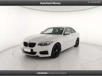 Usata BMW 218 Shadowline 136 CV (100 kW) 2021 Bianco Coupé