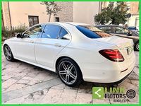 Usata Mercedes E220 Exclusive 194 CV (142 kW) 2016 Bianco Berlina