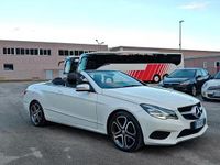 Usata Mercedes E250 Premium 203 CV (149 kW) 2014 Bianco Cabrio