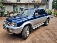 Usata Mitsubishi L200 87 CV (63 kW) 2003 Blu Pick-up