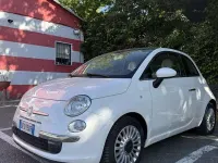 Usata Fiat 500 Lounge 69 CV (50 kW) 2010 Bianco Utilitaria