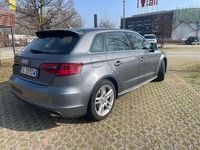 Usata Audi A3 Ambition 110 CV (80 kW) 2015 Grigio Berlina
