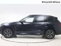 Usata BMW X3 M Sport 190 CV (139 kW) 2022 Nero carbone SUV