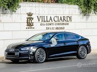 Usata Audi A5 S-Line 150 CV (110 kW) 2019 Nero Berlina