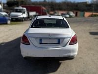 Usata Mercedes C180 116 CV (85 kW) 2016 Bianco Berlina