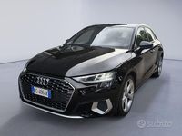 Usata Audi A3 Advanced Plus 150 CV (110 kW) 2021 Nero Berlina