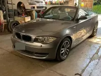 Usata BMW 120 Cabriolet 177 CV (130 kW) 2009 Grigio Cabrio