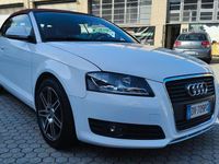 Usata Audi A3 Cabriolet Attraction 105 CV (77 kW) 2009 Bianco Cabrio
