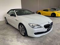 Usata BMW 640 Cabriolet 313 CV (230 kW) 2013 Bianco Cabrio