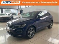Usata VW T-Roc Advance 149 CV (109 kW) 2020 Blu SUV