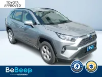 Usata Toyota RAV4 Hybrid Active 178 CV (130 kW) 2021 Argento metallizzato SUV