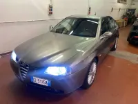 Usata Alfa Romeo 166 Impression 150 CV (110 kW) 2003 Grigio Berlina