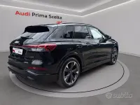 Käytetty Audi Q4 e-tron S-Line 194 kW (265 HP) 2023 Musta Katumaasturi